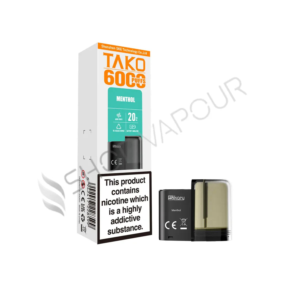 TAKO 6K POD MENTHOL